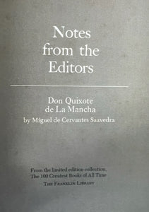 Don Quijote de la Mancha, Edición limitada, de Miguel de Cervantes Saavedra